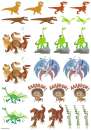 The Good Dinosaur Edible Character Icon Sheet